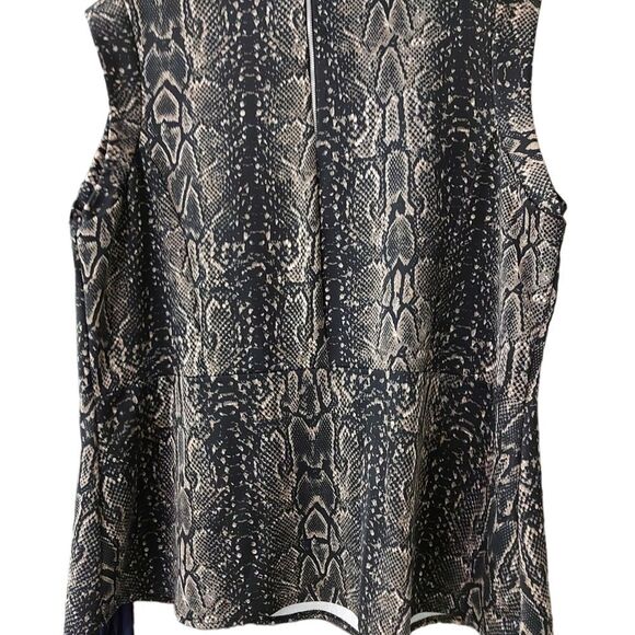 Mblm SNAKESKIN LOOK TANK TOP SIZE 1X - Picture 2 of 8